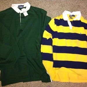 Vintage Polo by Ralph Lauren rugby sweaters